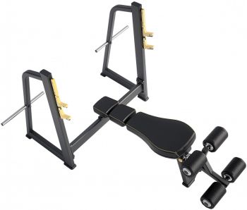 Скамья-стойка для жима под углом вниз DHZ E-1041В