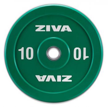 Диск XP бампированный обрезиненный цветной Ziva, 10 кг