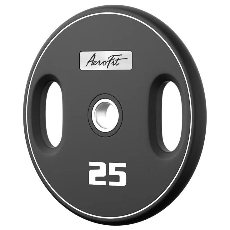 Олимпийский полиуретановый диск 25 кг Aerofit AFPUPLB25