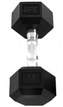 Гантель шестигранная 7,5 кг. UFC UHA-69825