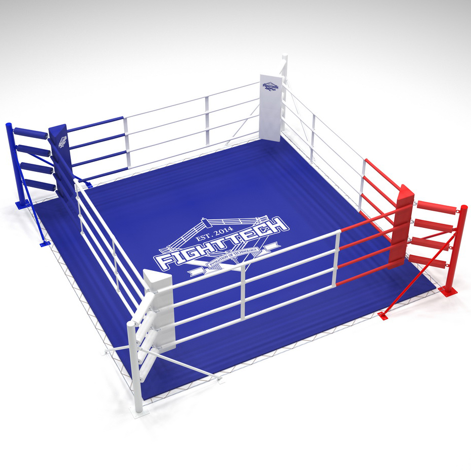 Ринг боксерский напольный на "упорах" Fighttech BR1