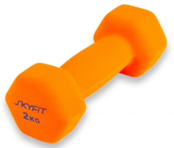 Гантель SkyFit в неопреновой оболочке 2 кг Гантель SkyFit в неопреновой оболочке 2 кг