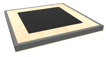 Помост для гиревого спорта 1500х1500х100 мм. DHZ Помост для гиревого спорта 1500х1500х100 мм. DHZ