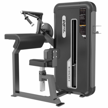 Трицепс-машина сидя, прямая парта. Стек 105 кг. DHZ A-3027