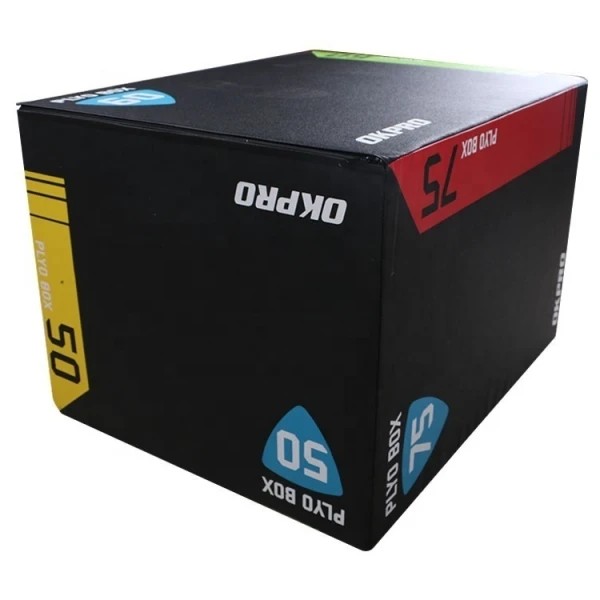 Тумба для запрыгиваний мягкая 3-в-1 (плиобокс) OKPRO OK0049E -1