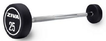 Набор штанг уретановых Ziva XP, 25-45 кг (5 шт), 175 кг