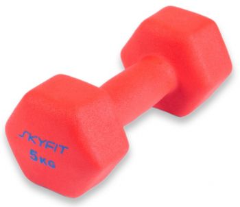 Гантель SkyFit в неопреновой оболочке 5 кг Гантель SkyFit в неопреновой оболочке 5 кг