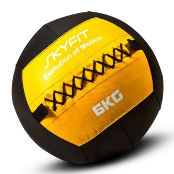 Тренировочный мяч мягкий Wall Ball SkyFit, 6 кг Тренировочный мяч мягкий Wall Ball SkyFit, 6 кг