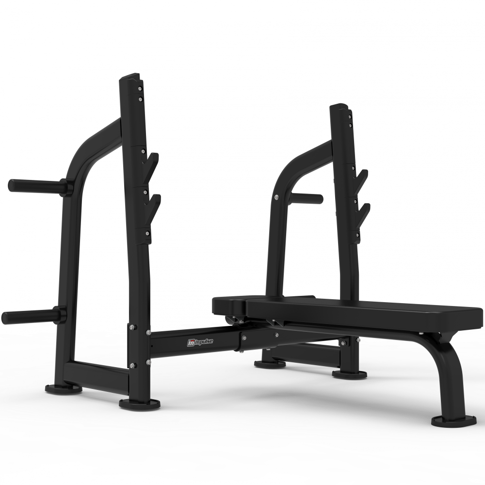 Олимпийская горизонтальная скамья для жима Impulse ITF8202 Олимпийская горизонтальная скамья для жима Impulse ITF8202