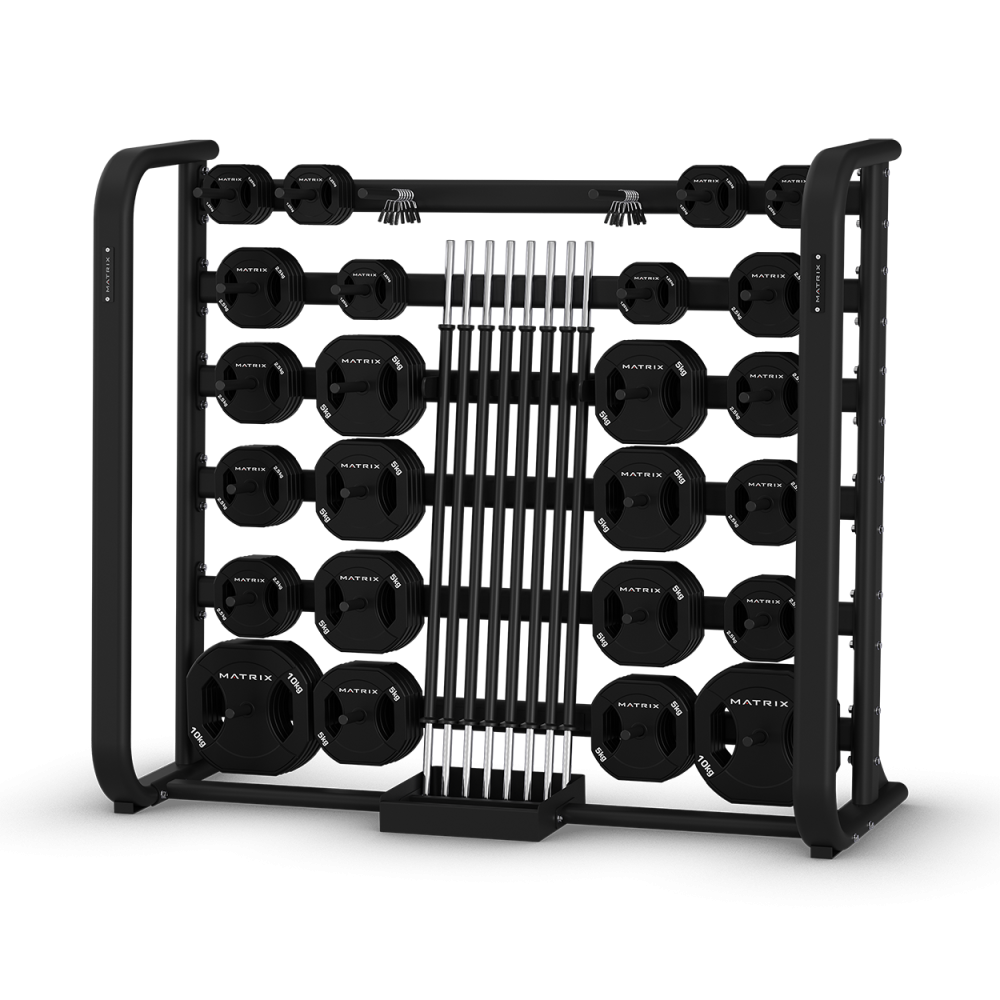 Стойка для бодипампов на 20 комплектов. Matrix MAC-GROUPX-RACK