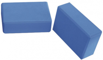 Блок для йоги Fitex Pro, синий