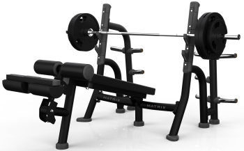 Скамья для жима с отрицательным наклоном Matrix Magnum A80