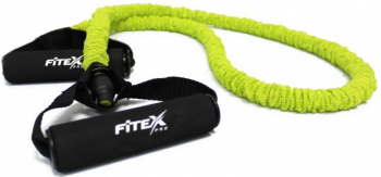 Эспандер трубчатый в рукаве Fitex Pro, средний