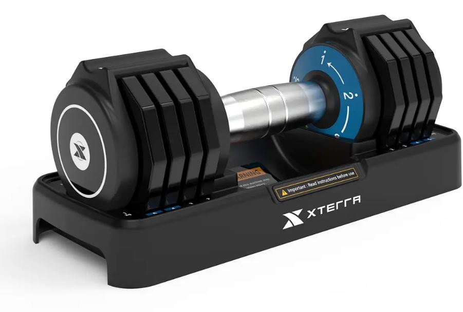 Гантель регулируемая Xterra 1-5 кг. AD05