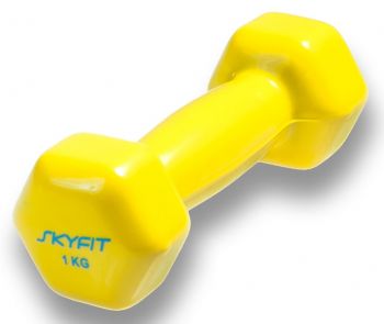 Гантель SkyFit в виниловой оболочке 1 кг Гантель SkyFit в виниловой оболочке 1 кг