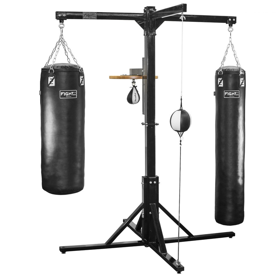 Напольная конструкция для боксерских мешков четырехсторонняя Fighttech FS6.B4
