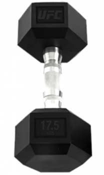 Гантель шестигранная 17,5 кг. UFC UHA-69714