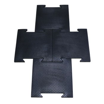 Коврик резиновый (черный) 500x500x30 мм Profi-Fit