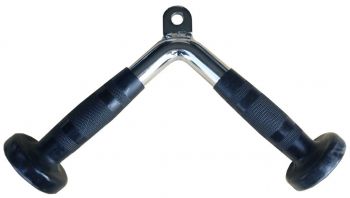 V-образный гриф для тяги на трицепс с полиуретановыми рукоятками Aerofit V-образный гриф для тяги на трицепс с полиуретановыми рукоятками Aerofit