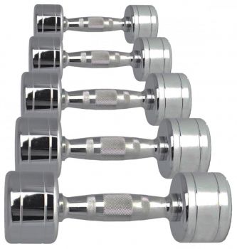 Набор хромированных гантелей 1-10 кг Aerofit Набор хромированных гантелей 1-10 кг Aerofit