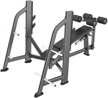 Скамья-стойка для жима под углом вниз DHZ E-7041