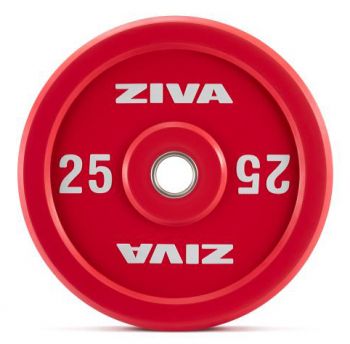 Диск XP бампированный обрезиненный цветной Ziva, 25 кг