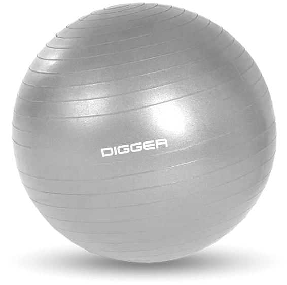 Мяч гимнастический серый 75см Hasttings Digger HD22A1A-75