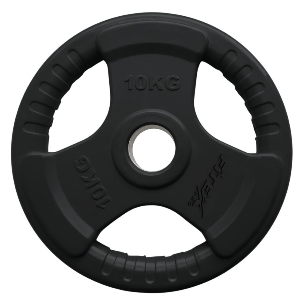 Диск «олимпийский» черный с ручками 10 кг. LBH-10