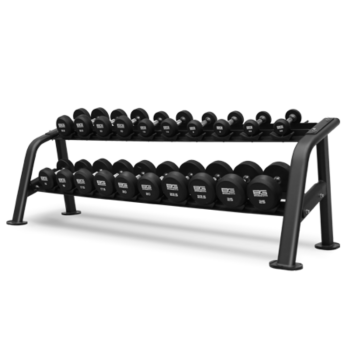 Набор обрезиненных гантелей 27.5-50 кг (10 пар) Bronze Gym Набор обрезиненных гантелей 27.5-50 кг (10 пар) Bronze Gym