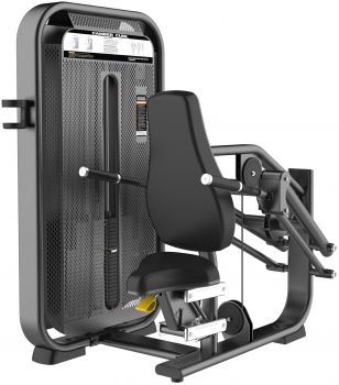 Трицепс-машина, имитация отжиманий. Стек 110 кг. DHZ E-7026