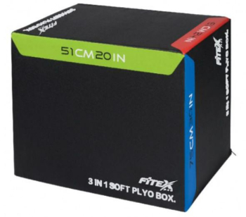 Универсальная тумба для запрыгивания мягкая Fitex Pro FTX-6510
