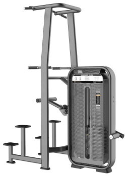 Турник, брусья с противовесом. Стек 135 кг. DHZ E-7009