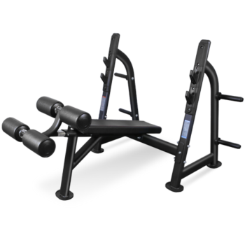 Скамья для жима с отрицательным наклоном Bronze Gym BR-1013