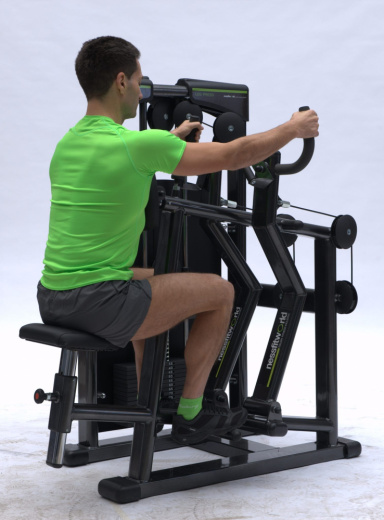 Гребная тяга с упором в грудь Nessfit FW-7300