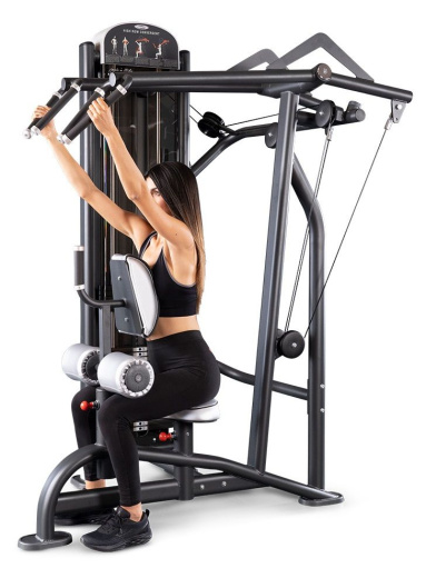 Тяга к поясу сверху с расходящейся траекторией Panatta 1FE006