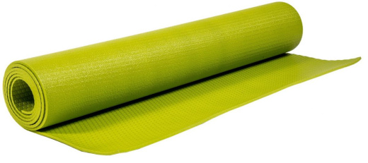 Коврик для йоги и фитнеса Profi-Fit, 4 мм, Проф Плюс (светло-зеленый) - фото 2