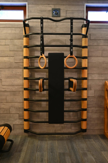 Настенная шведская стенка Uno Parete Nero Uno Estetico UN-1104