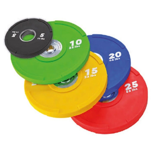 Соревновательный бампированный диск Panatta 25 кг. 2CZ3025