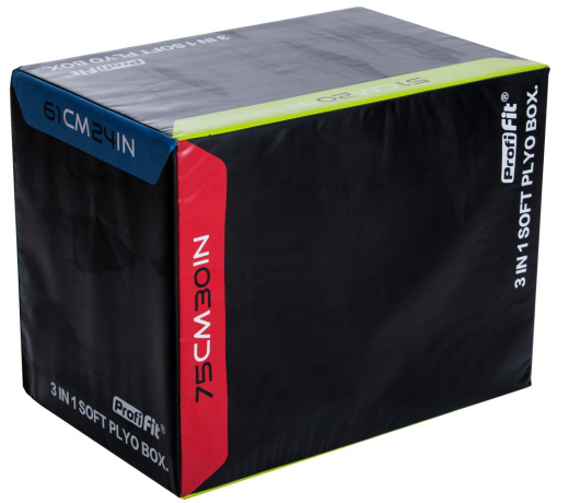 Универсальный SOFT PLYO BOX, Profi-Fit, 3 в 1, 51-61-75см