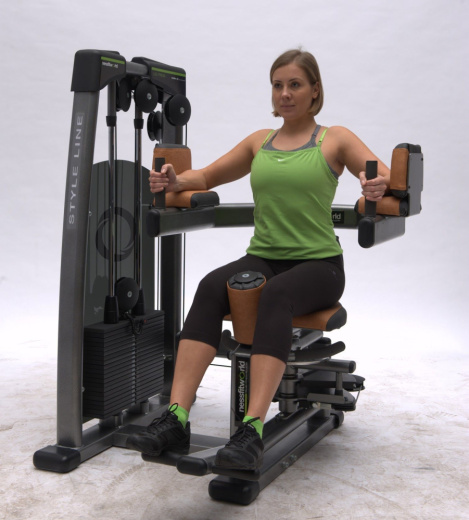 Вращение торса Nessfit FW-3300 Вращение торса Nessfit FW-3300