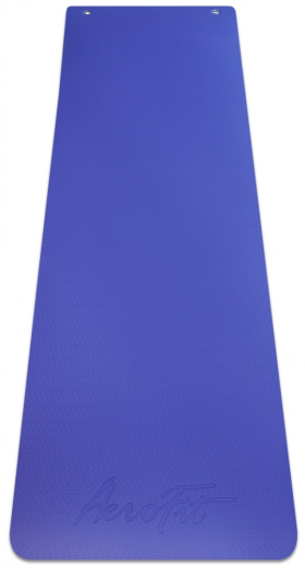 Гимнастический коврик Aerofit с отверстиями для хранения, фиолетовый