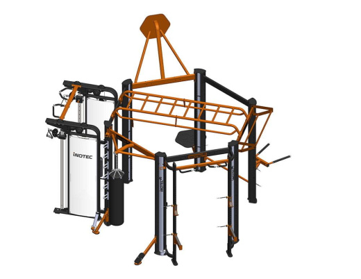 Профессиональный комплекс для групповых, функциональных, кросфит и workout тренировок Inotec Р6 TOP - фото 3