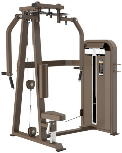 Баттерфляй - задние дельты. Стек 109 кг. DHZ E-5007