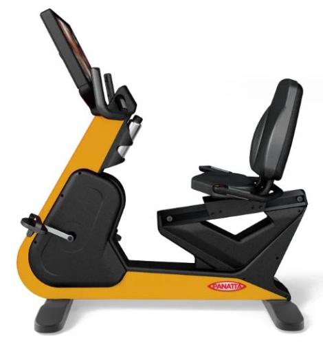 Горизонтальный велотренажёр Panatta Rossopuro Bike Led Plus 1RPL002 Горизонтальный велотренажёр Panatta Rossopuro Bike Led Plus 1RPL002