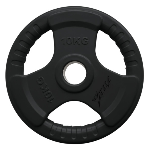 Диск «олимпийский» черный с ручками 10 кг. LBH-10