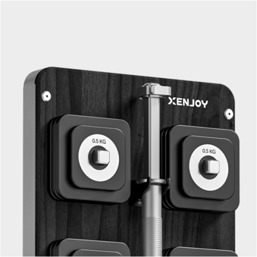 Набор для силовых тренировок: гантели и штанга со стойкой для хранения Xenjoy XD5s