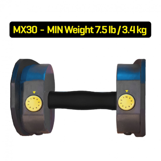 Набор гантелей FD Fitness MX Select MX-30 3,4-13,9 кг (2 шт)