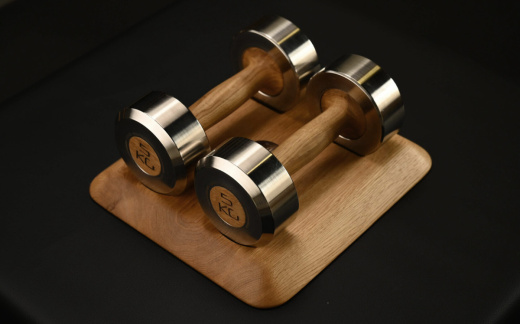 Подарочный набор гантелей 2 кг. UNO ARGENTO Uno Estetico UN-1501