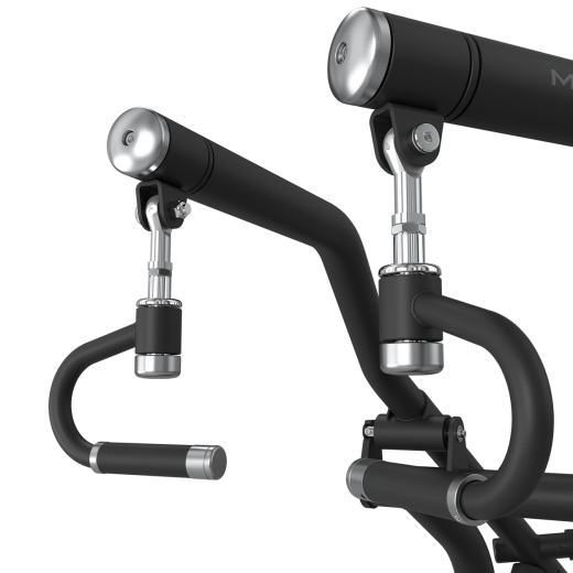 Тяга сверху с вращающимися рукоятками (независимые рычаги). Matrix Magnum MG-PL37