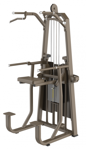 Турник, брусья с противовесом DHZ E-1009В